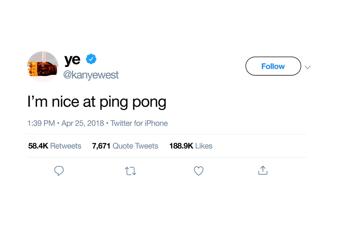 Ping Pong tweet flag