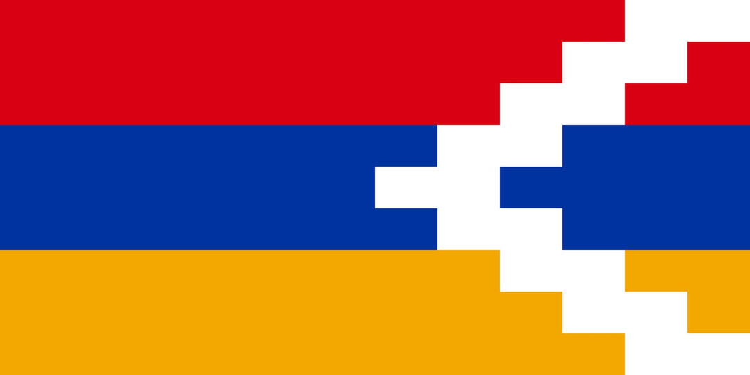 Artsakh flag, 3x5 ft polyester wall flag with grommets