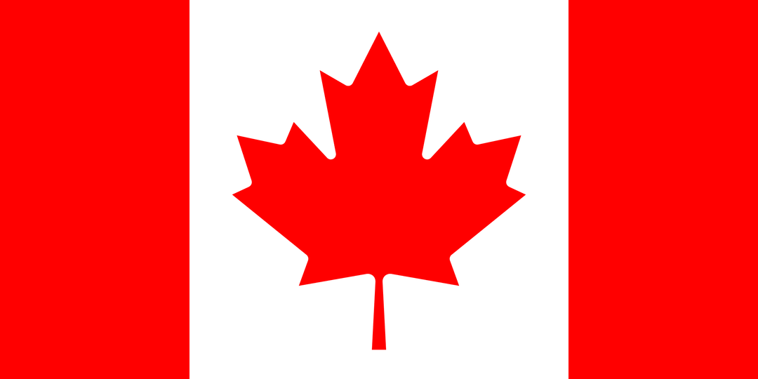 Canada flag, 3x5 ft polyester wall flag with grommets