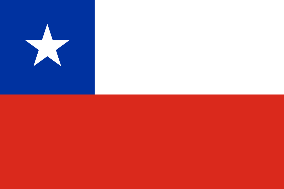 Chile flag, 3x5 ft polyester wall flag with grommets