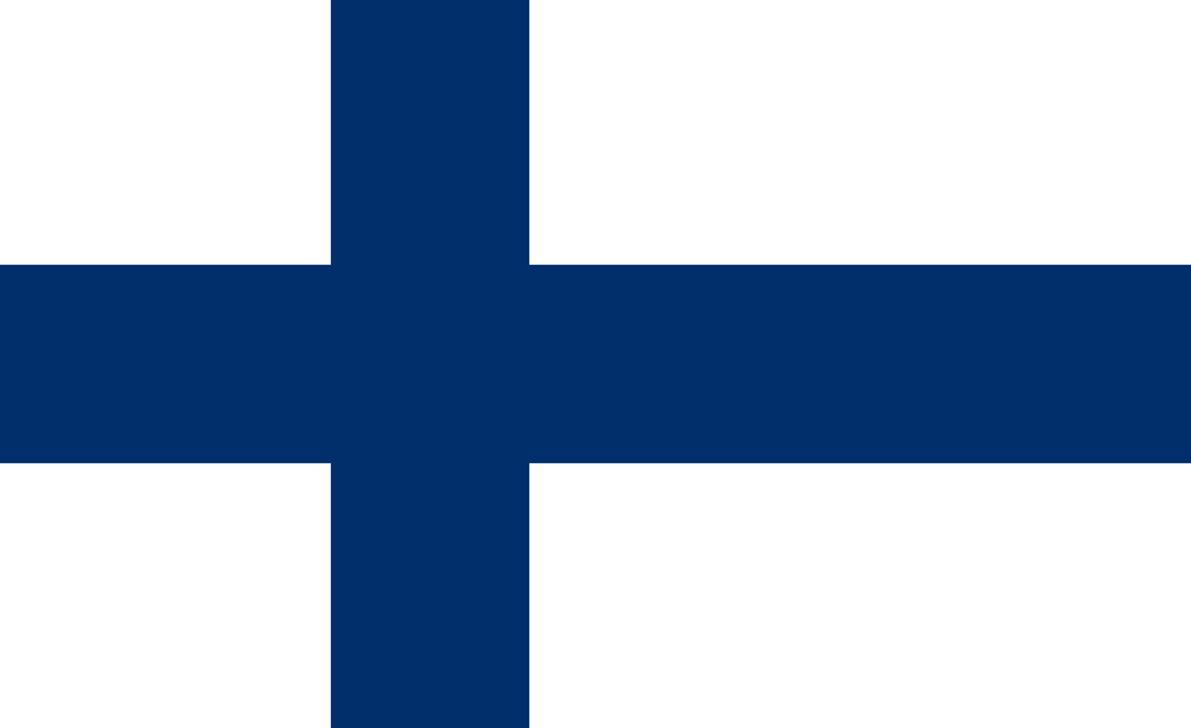 Finland flag, 3x5 ft polyester wall flag with grommets
