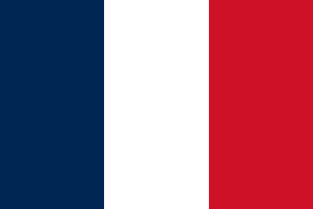 France flag, 3x5 ft polyester wall flag with grommets