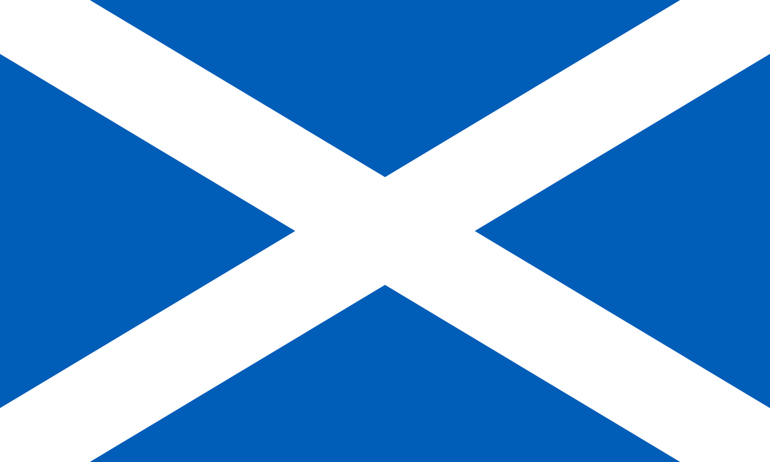 Scotland flag, 3x5 ft polyester wall flag with grommets