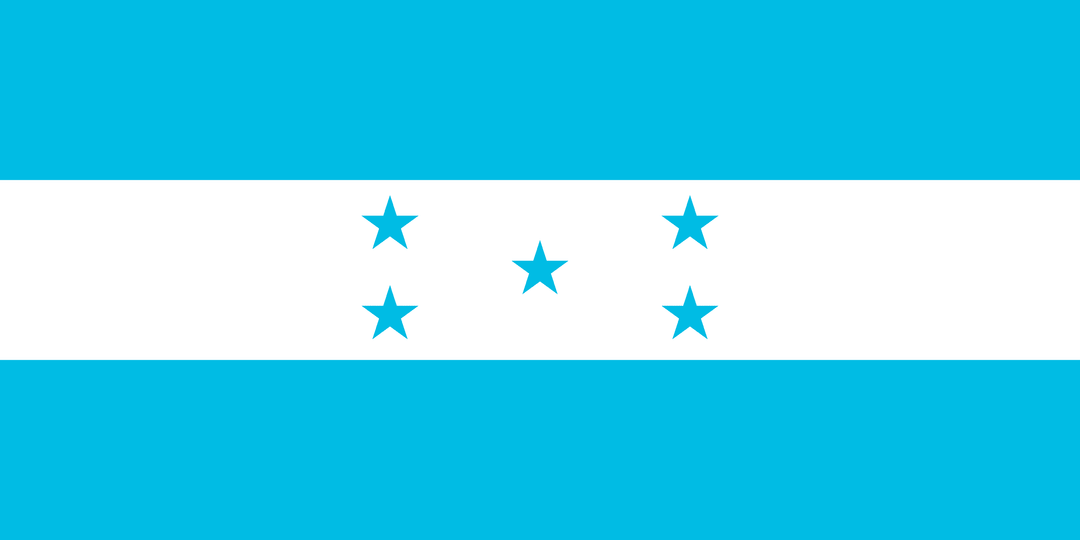 Honduras flag, 3x5 ft polyester wall flag with grommets
