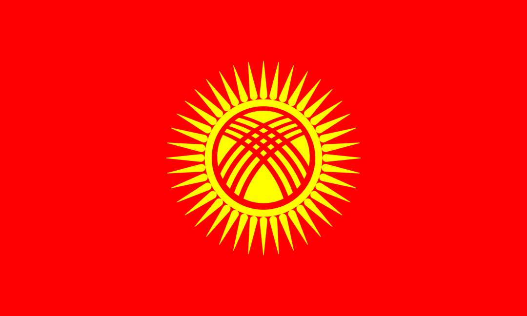 Kyrgyzstan flag, 3x5 ft polyester wall flag with grommets