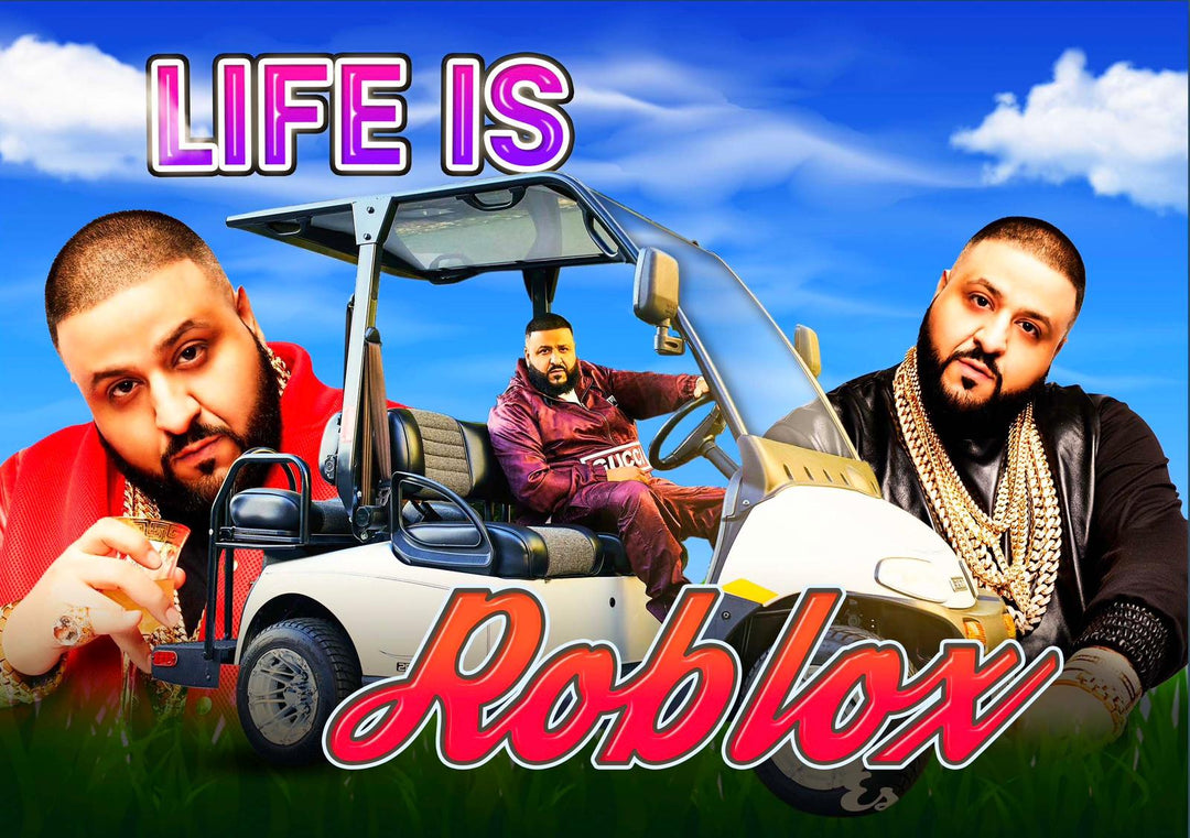 DJ Khaled Life is Roblox Flag