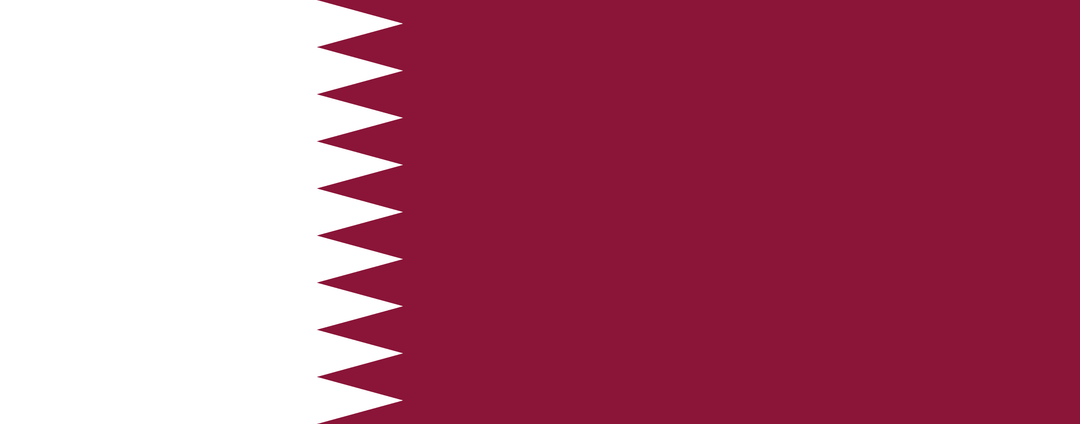 Qatar flag, 3x5 ft polyester wall flag with grommets